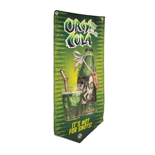 Blood Bowl Orcy Cola Wall Banner