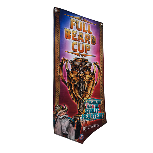 Blood Bowl Full Beard Cup Event Wall Banner