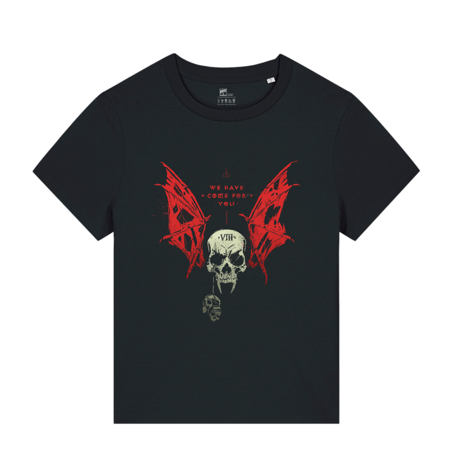 Warhammer 40,000 - Night Lords 'We Have Come For You' Fitted T Shirt