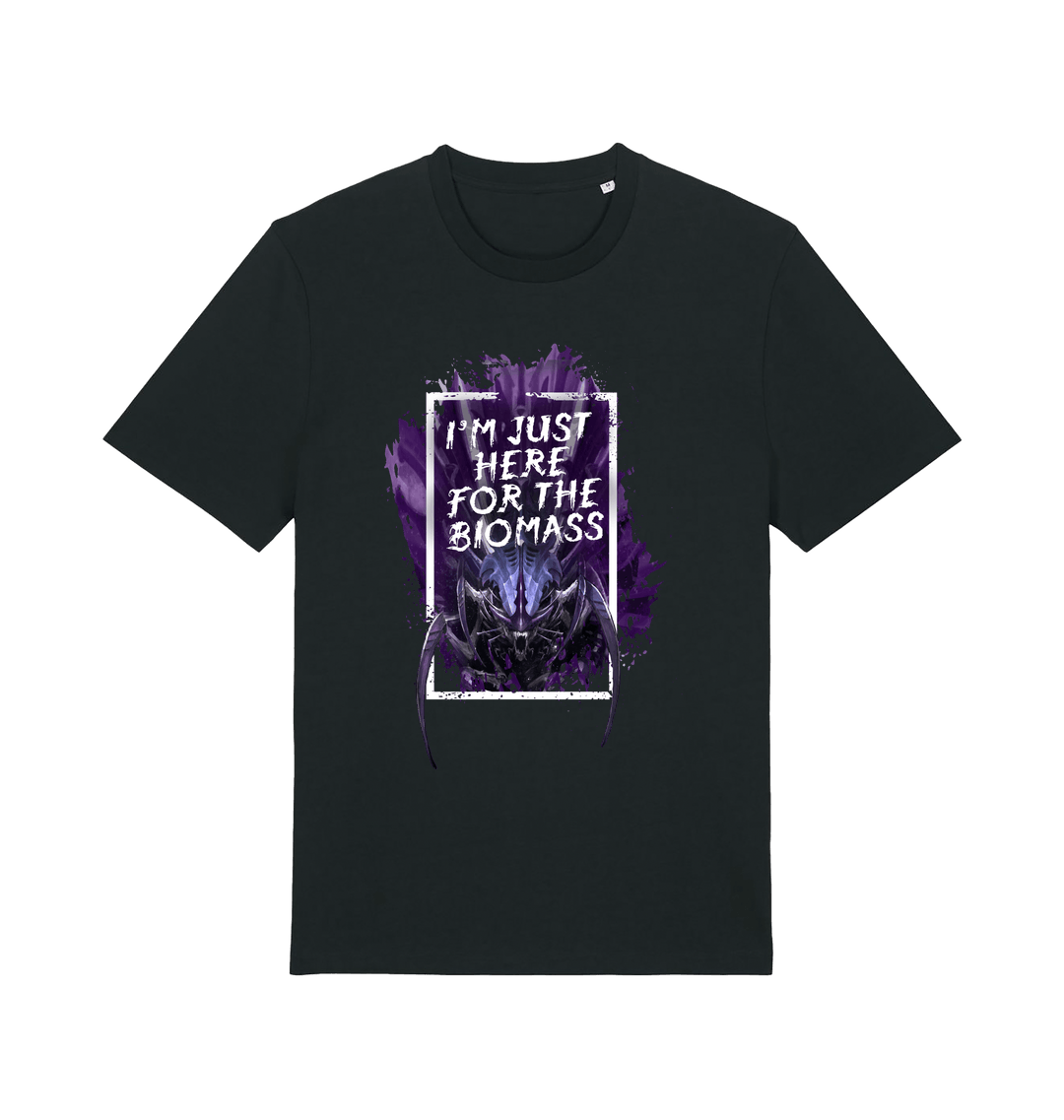 Black Printed T-shirt Front