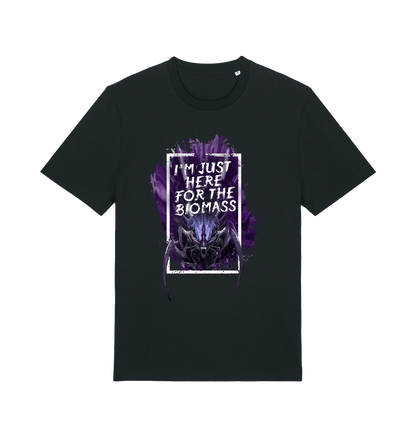 Black Printed T-shirt Front