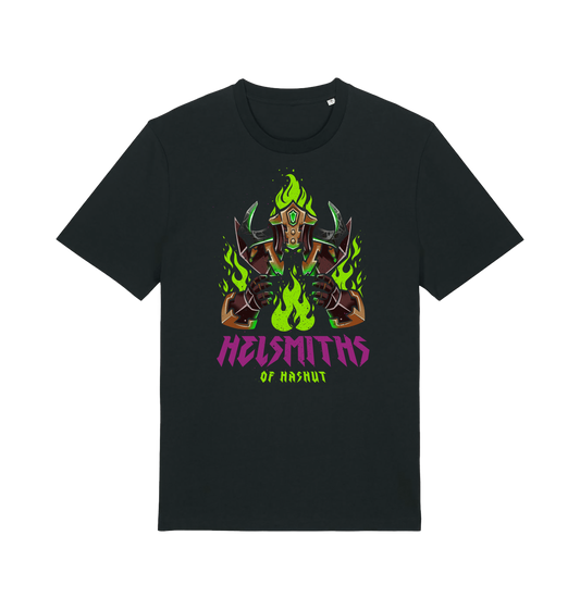 Black Printed T-shirt Front
