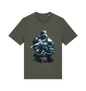 Khaki Printed T-shirt
