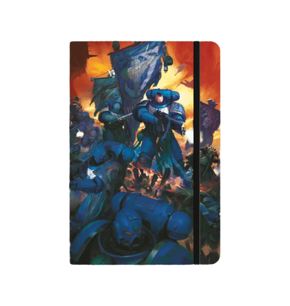 Black Ultramarines Art Notebook