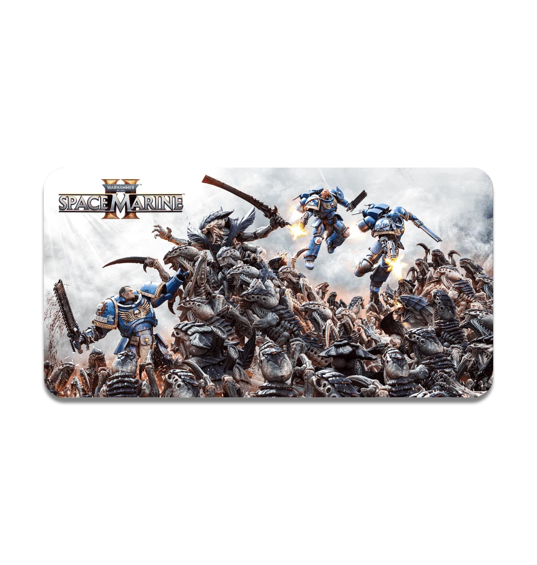 Warhammer 40,000: Space Marine 2 Large Gaming Mat.