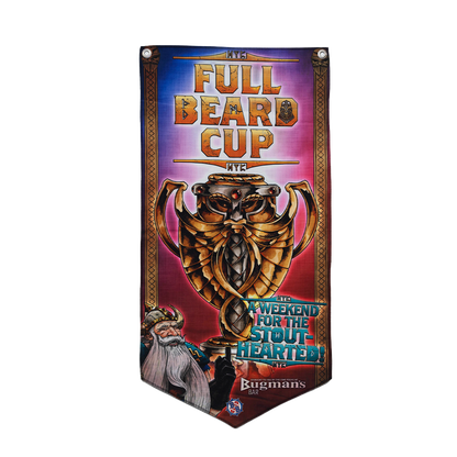 Blood Bowl Full Beard Cup Event Wall Banner