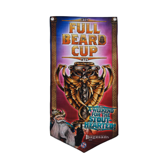 Blood Bowl Full Beard Cup Event Wall Banner