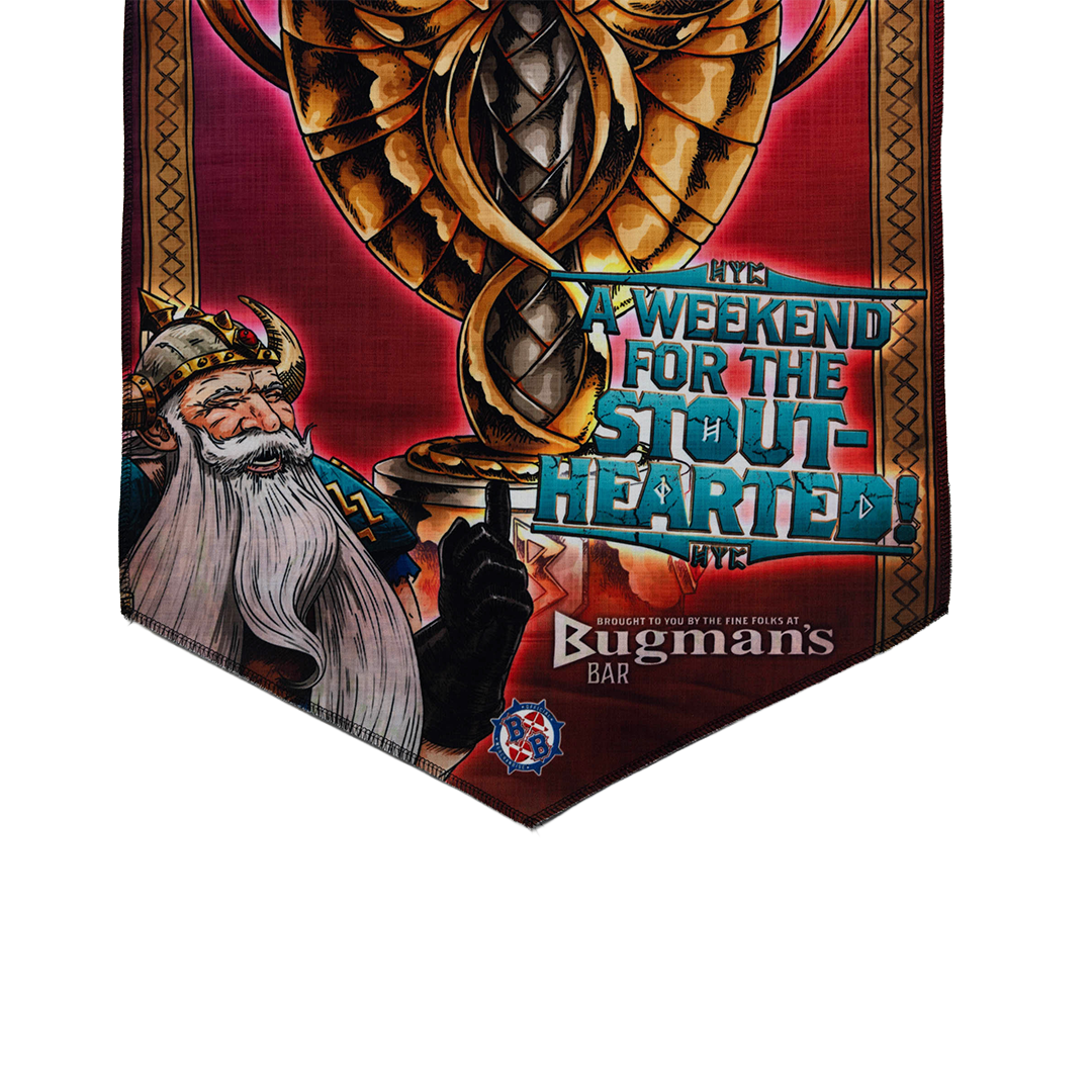 Blood Bowl Full Beard Cup Event Wall Banner