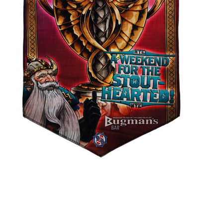 Blood Bowl Full Beard Cup Event Wall Banner