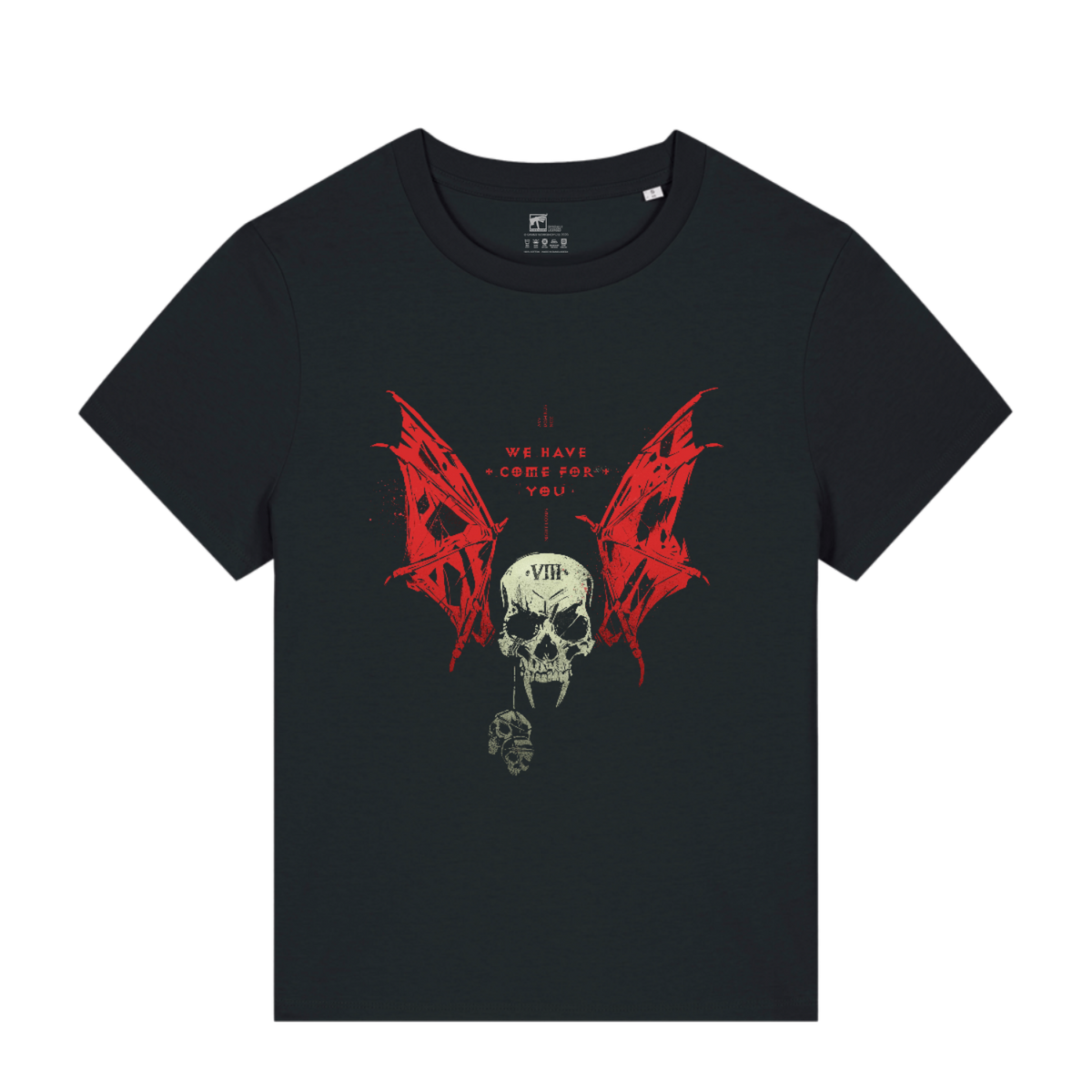 Warhammer 40,000 - Night Lords 'We Have Come For You' Fitted T Shirt