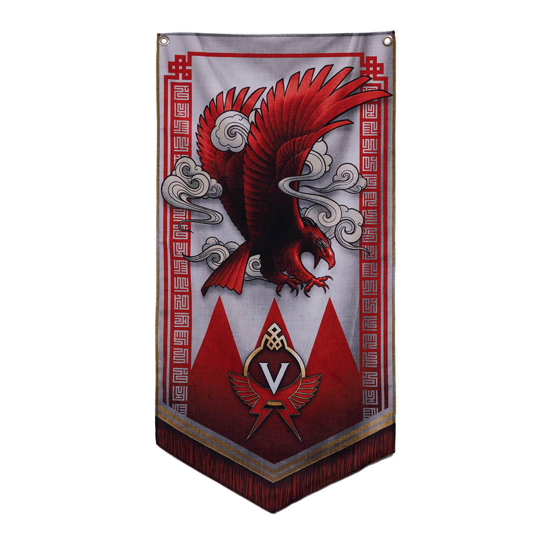 Warhammer The Horus Heresy - White Scars Wall Banner
