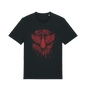 Black Printed T-shirt Front