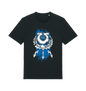 Black Printed T-shirt Front