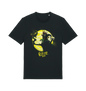 Black Printed T-shirt Front
